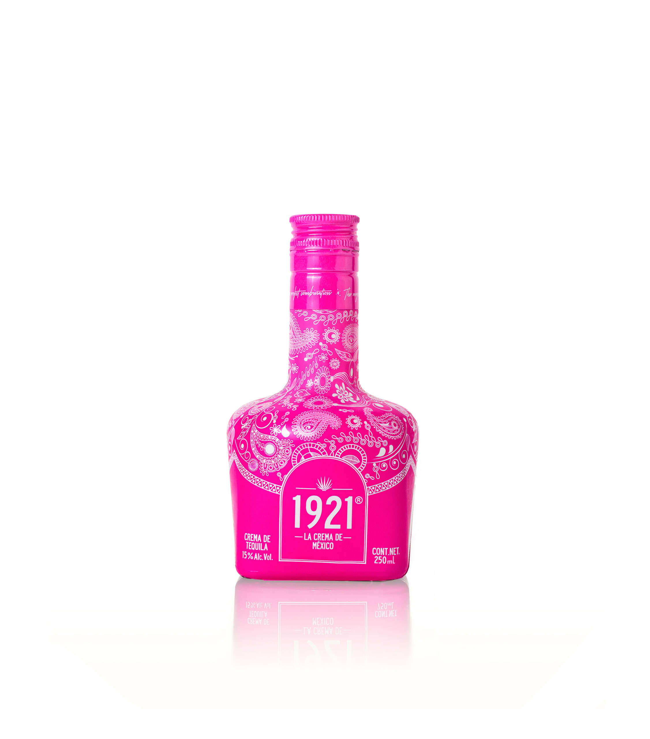 1921 Crema de Tequila 250ml Edición Irresistible Rosa