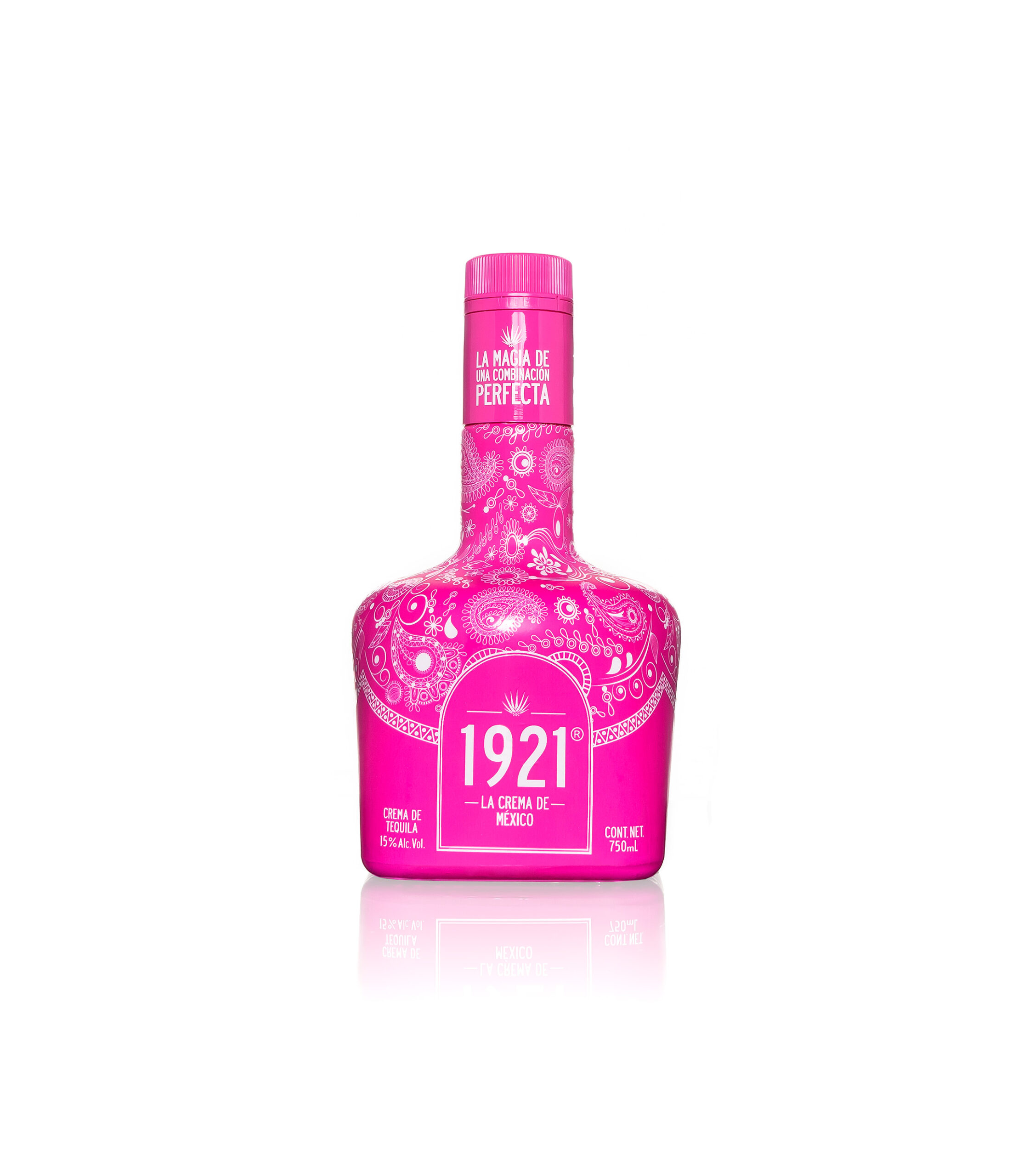 1921 Crema de T3quil4 750ml Edición Irresistible Rosa - Image 2