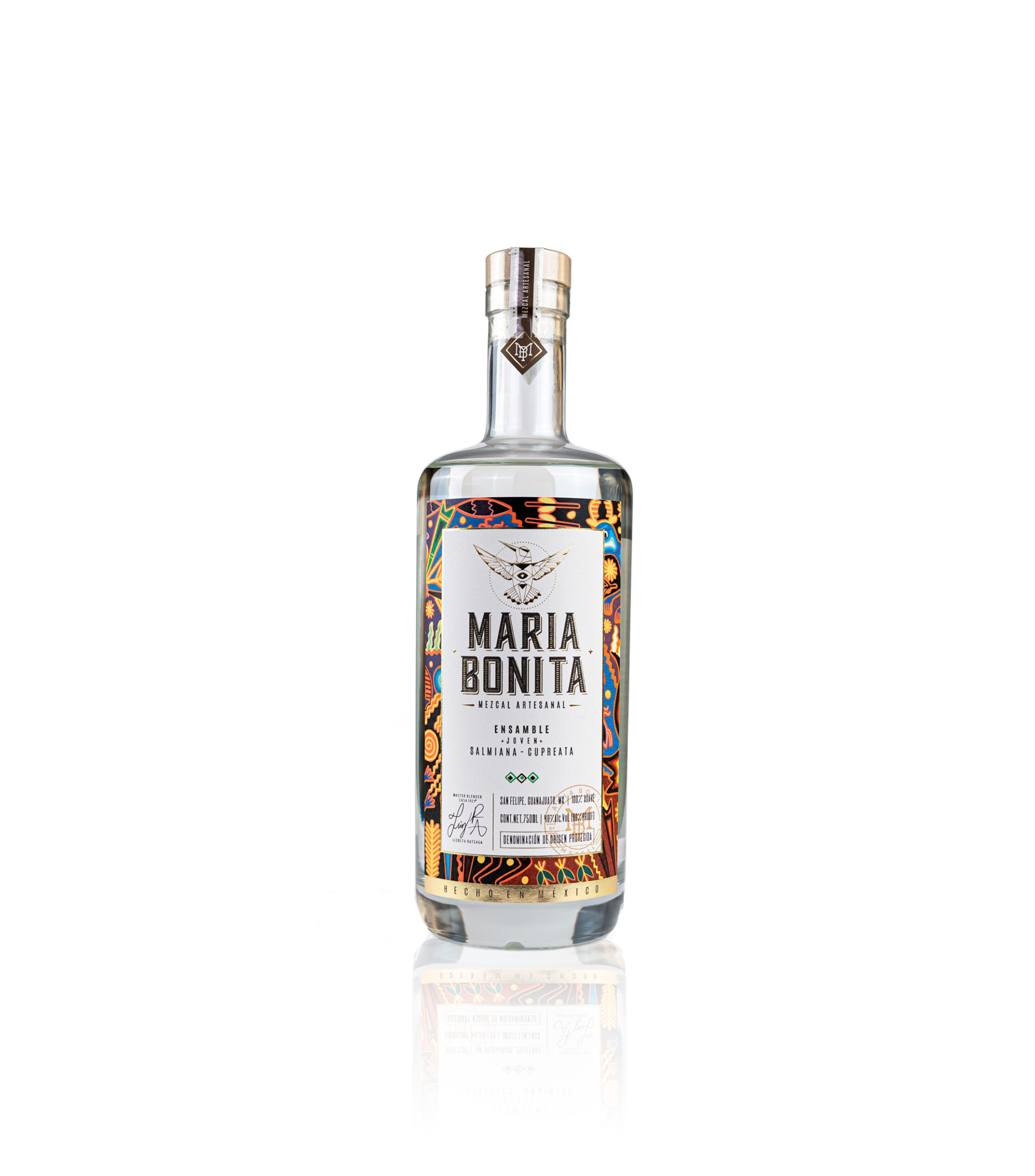 María Bonita Artesanal 750 ml | Ensamble de Agave Salmiana y Cupreata